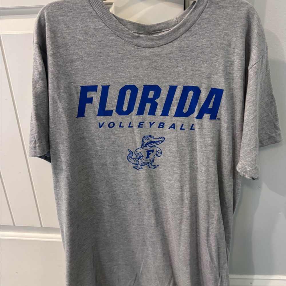 Gray Florida Volleyball T-Shirt